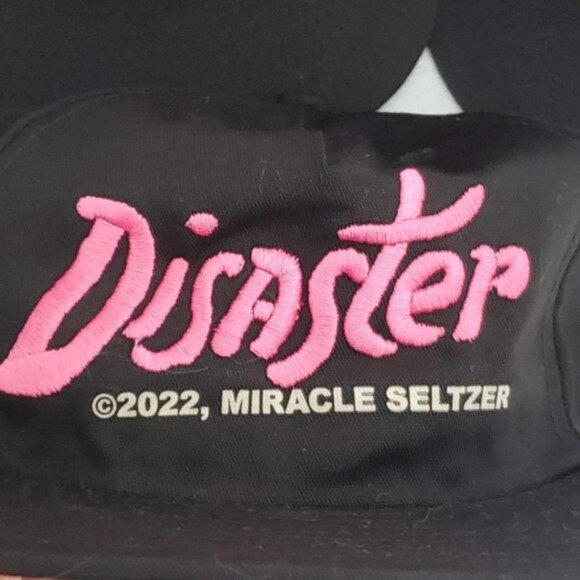 Rare Miracle Seltzer Disaster  Black  Snapback Hat Cap 2022 Collection - Picture 3 of 7